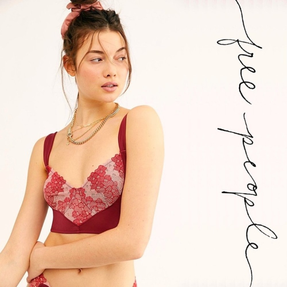 💥NWT Free People Lace Bustier